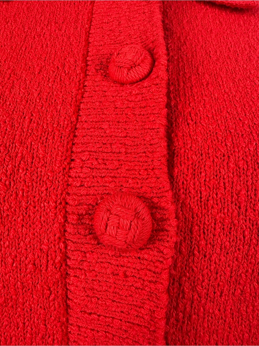 Mark & spencer Cotton Rich Textured Cropped Cardigan size M - Picture 4 of 9